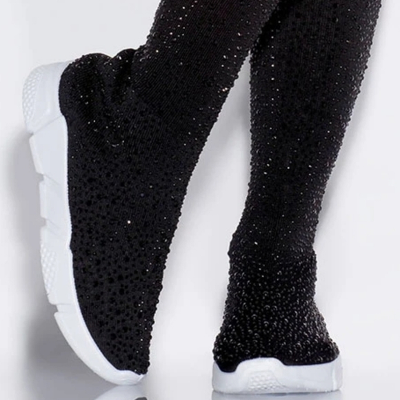 RHINESTONE SNEAKERS👟❤HP❤ - Picture 5 of 9